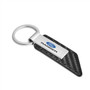 Ford Ranger Carbon Fiber Texture Black PU Leather Strap Key Chain