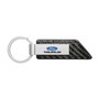 Ford Taurus Carbon Fiber Texture Black PU Leather Strap Key Chain