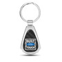 Ford Built-Ford-Tough Real Black Carbon Fiber Chrome Metal Teardrop Key Chain