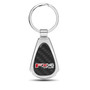 Ford F-150 FX4 Off Road Real Black Carbon Fiber Chrome Metal Teardrop Key Chain