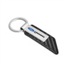 Ford F-250 Carbon Fiber Texture Black PU Leather Strap Key Chain