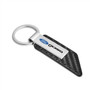 Ford F-350 Carbon Fiber Texture Black PU Leather Strap Key Chain