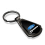 Ford F250 Black Dome Dark Gunmetal Metal Teardrop Key Chain