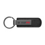 Honda Civic Type-R Gunmetal Black Metal Plate PU Leather Strap Key Chain