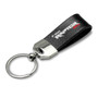 iPick Image Ford F-150 Raptor Large Genuine Black Leather Loop Strap Key Chain