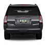 GMC Yukon in 3D on Real 3K Carbon Fiber Finish ABS Plastic License Plate Frame