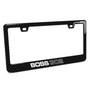 Ford Mustang Boss 302 Black Real Carbon Fiber Finish ABS Plastic License Frame