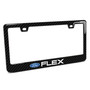Ford Focus Black Real 3K Carbon Fiber Finish ABS Plastic License Plate Frame