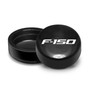 Ford F-150 on Black ABS Plastic License Plate Frame Screw Covers