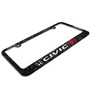 Honda Civic Si Real Black Forged Composite Carbon Fiber License Plate Frame