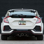 Honda Red Civic Type-R Real Black Forged Carbon Fiber 50 States License Frame