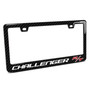 Dodge Challenger R/T Black Real 3K Carbon Fiber Finish ABS Plastic License Frame