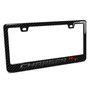 Dodge Charger R/T Black 3D Real Carbon Fiber ABS Plastic License Plate Frame