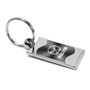 Mazda Gray Spun Brushed Metal Key Chain