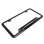 Dodge Charger R/T Black Insert Black Stainless Steel License Plate Frame