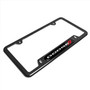 Dodge Black Insert Black Stainless Steel License Plate Frame