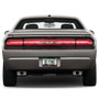 Dodge SRT Hellcat Black Insert Black Stainless Steel License Plate Frame