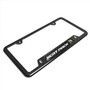 Dodge Scat-Pack Full Color Real Carbon Fiber Insert Black Stainless Steel License Plate Frame