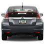 Honda Insight Black Real 3K Carbon Fiber Finish ABS Plastic License Plate Frame
