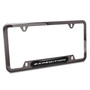 Ford Expedition Real Carbon Fiber Insert Gunmetal Chrome Stainless Steel License Plate Frame