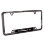 Dodge Challenger R/T Classic Black Insert Gunmetal Chrome Stainless Steel License Plate Frame