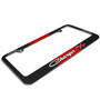 Dodge Charger R/T Classic Racing Stripe Black Metal License Plate Frame