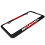 Dodge Shaker Challenger Racing Stripe Black Metal License Plate Frame