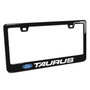 Ford Taurus Black Real 3K Carbon Fiber Finish ABS Plastic License Plate Frame