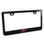 Ford Focus ST 3D Black on Real Carbon Fiber Finish Plastic License Plate Frame