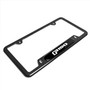 Ford F-150 2015 up Black Nameplate Black Stainless Steel License Plate Frame