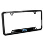 Ford Focus RS Black Nameplate Black Stainless Steel License Plate Frame