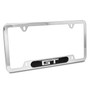 Ford Mustang GT Real Carbon Fiber Nameplate Chrome Stainless Steel License Frame
