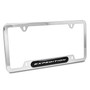 Ford Expedition Real Carbon Fiber Nameplate Chrome Stainless Steel License Frame