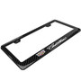 Cadillac Crest 3D Logo on Real 3K Carbon Fiber ABS Plastic License Plate Frame