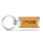 Ford F150 FX4 Off Road Laser Engraved Maple Wood Chrome Metal Trim Key Chain