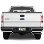 Ford F-150 Real Carbon Fiber Insert Black Stainless Steel License Plate Frame