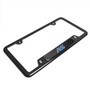 Ford Focus RS Real Carbon Fiber Insert Black Stainless Steel License Plate Frame