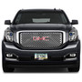 GMC Logo Real Black Forged Composite Carbon Fiber License Plate Frame