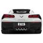 Chevrolet Corvette C7 Grand Sport Black Metal License Plate Frame