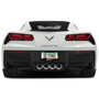 Chevrolet Corvette C7 ZR1 Black Metal License Plate Frame