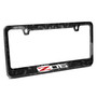 Chevrolet Corvette C6 Z06 Real Black Forged Carbon Fiber License Plate Frame