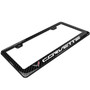 Chevrolet Corvette C7 in 3D Real Carbon Fiber ABS Plastic License Plate Frame