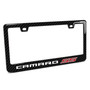 Chevrolet Camaro SS 3D Real Carbon Fiber Finish ABS Plastic License Plate Frame