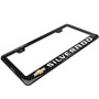Chevrolet Silverado 3D Real Carbon Fiber Finish ABS Plastic License Plate Frame
