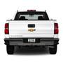 Chevrolet Silverado 3D Real Carbon Fiber Finish ABS Plastic License Plate Frame