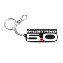 Ford Mustang 5.0 Laser Engraved UV Full-Color Acrylic Charm Key Chain