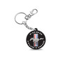 Ford Mustang Circle Logo Laser Engraved UV Full-Color Acrylic Charm Key Chain