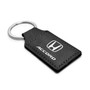 Honda Accord Rectangular Black Leatherette Key Chain