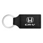 Honda CR-V Rectangular Black Leatherette Key Chain