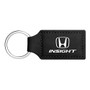 Honda Insight Rectangular Black Leatherette Key Chain